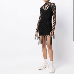 Dion Lee Reef Net Mini Dress